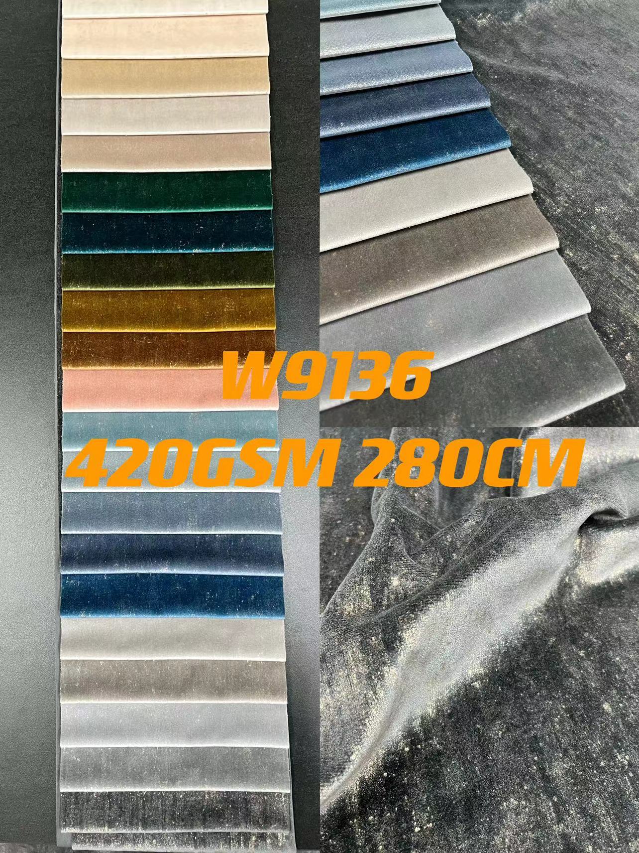 LUXURY HOLLANDA KADİFE BASKI