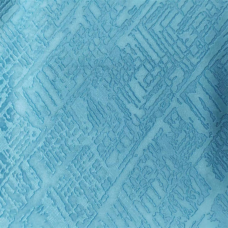 W9081+3D Preslenmiş Çiçek Sanatı Hollandalı Kadife 3D Kabartmalı Pazen Perde Kumaş